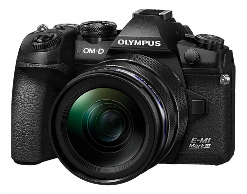 Olympus OM-D E-M1 Mark III | vista frontal