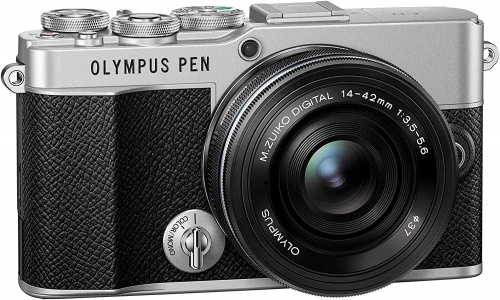 Olympus PEN E-P7 | vista frontal