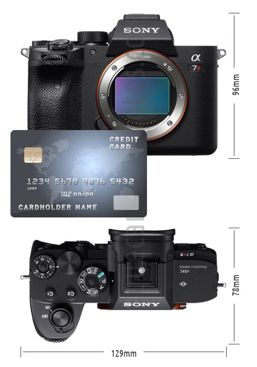 Sensor Full Frame BSI-CMOS Exmor R