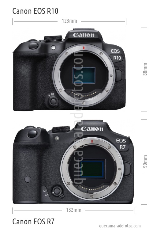 Canon EOS R10 vs Canon EOS R7