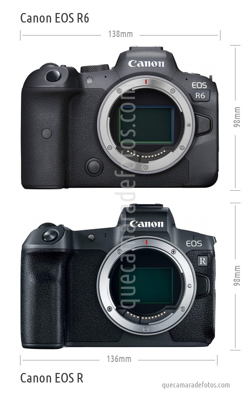 Canon EOS R6 vs Canon EOS R