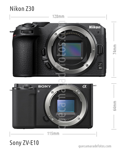 Nikon Z30 vs Sony ZV-E10
