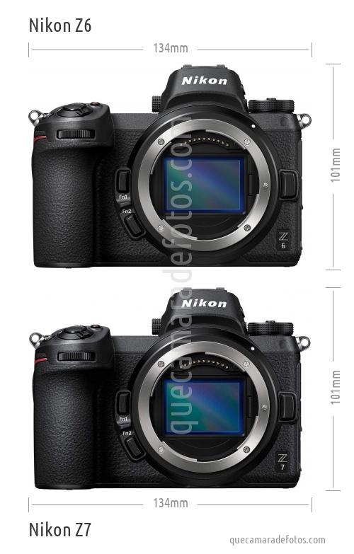 Nikon Z6 vs Nikon Z7