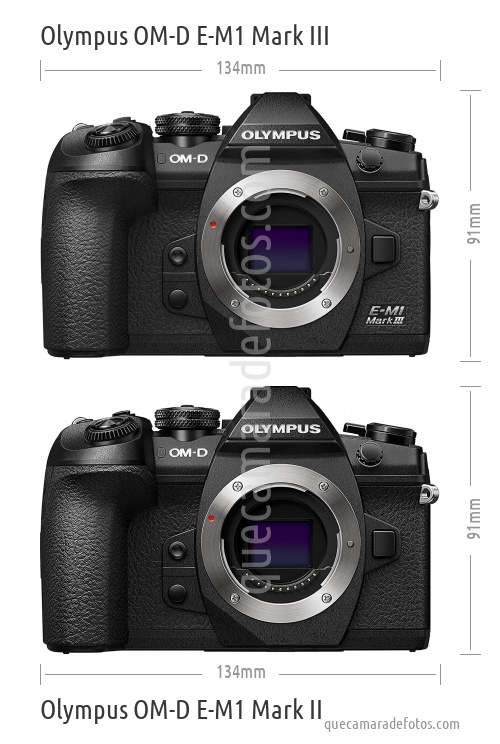 Olympus OM-D E-M1 Mark III vs Olympus OM-D E-M1 Mark II