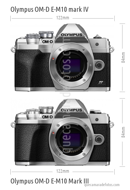 Olympus OM-D E-M10 mark IV vs Olympus OM-D E-M10 Mark III