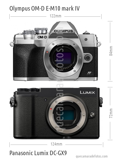 Olympus OM-D E-M10 mark IV vs Panasonic Lumix DC-GX9