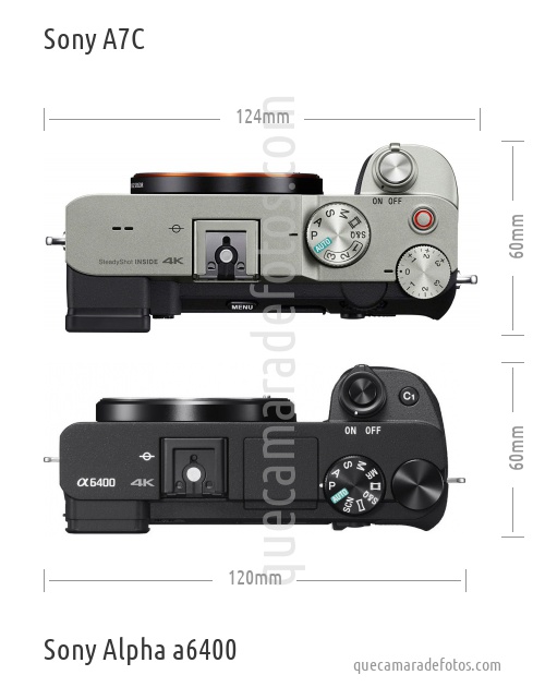 Sony A7C vs Sony Alpha a6400