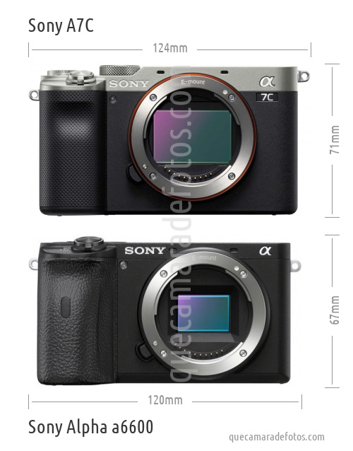 Sony A7C vs Sony Alpha a6600