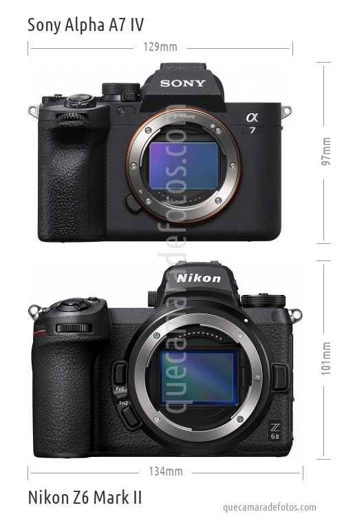 Sony Alpha A7 IV vs Nikon Z6 Mark II