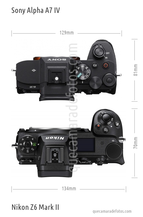 Sony Alpha A7 IV vs Nikon Z6 Mark II