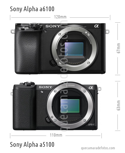 Sony Alpha a6100 vs Sony Alpha a5100