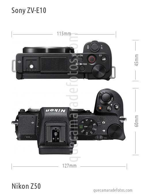 Sony ZV-E10 vs Nikon Z50