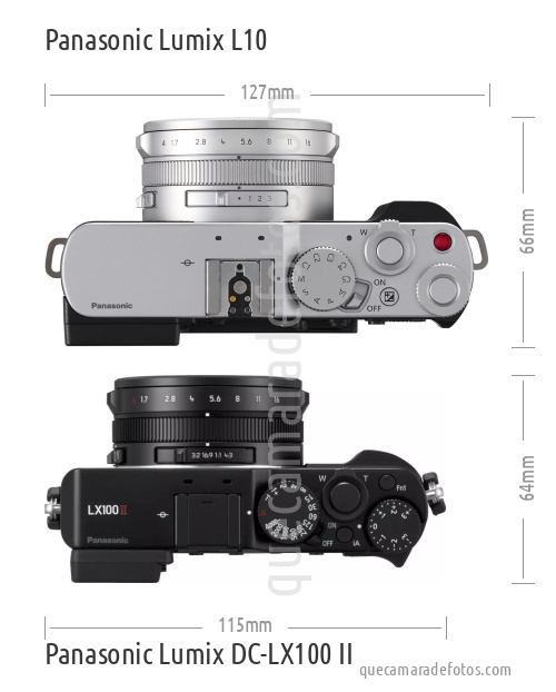 Panasonic Lumix L10 vs Panasonic Lumix DC-LX100 II