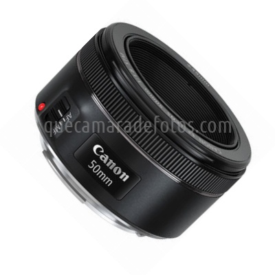 Canon  EF 50mm f1.8 STM | vista frontal