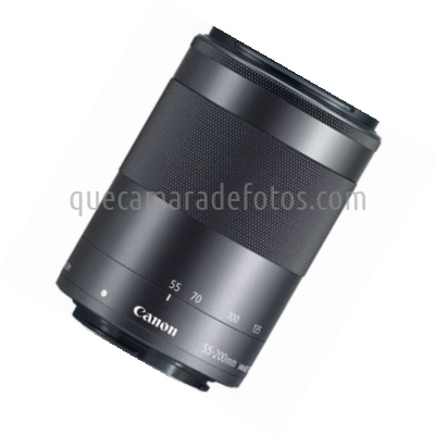 Canon  EF-M 55-200mm f4.5-6.3 IS STM | vista frontal