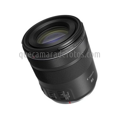 Canon  RF 85mm F2 Macro IS STM | vista frontal