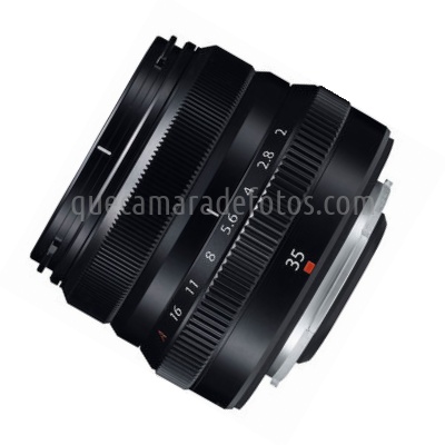 Fujifilm  XF 35mm F2 R WR | vista frontal