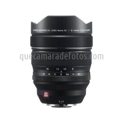 Fujifilm XF 8-16mm F2.8 R LM WR | vista frontal