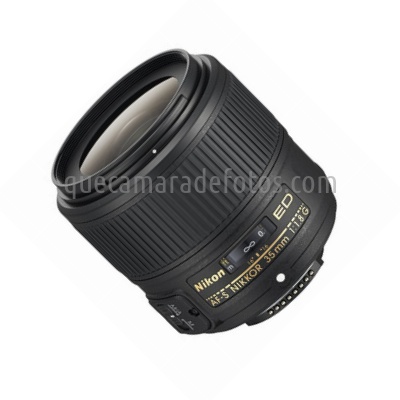 Nikon  AF-S Nikkor 35mm f1.8G | vista frontal
