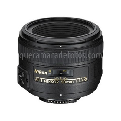 Nikon  AF-S Nikkor 50mm f1.4G | vista frontal