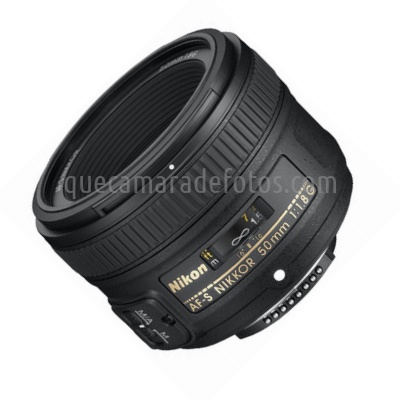 Nikon  AF-S Nikkor 50mm f1.8G | vista frontal