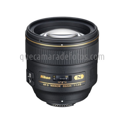 Nikon  AF-S Nikkor 85mm f1.4G | vista frontal