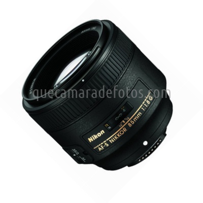 Nikon  AF-S Nikkor 85mm f1.8G | vista frontal