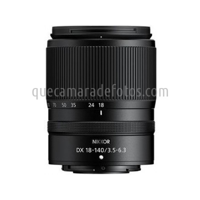 Nikon Nikkor DX 18-140mm f3.5-6.3 VR | vista frontal
