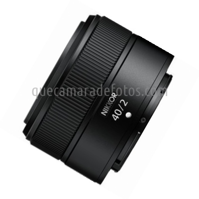 Nikon Nikkor Z 40mm F2 | vista frontal