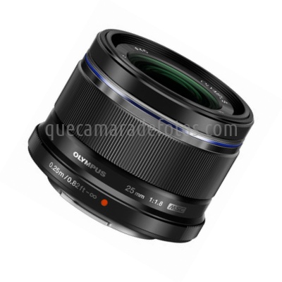 Olympus  M.Zuiko Digital 25mm F1.8 | vista frontal