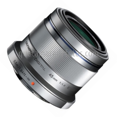 Olympus  M.Zuiko Digital 45mm f1.8 | vista frontal