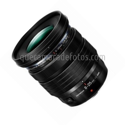 Olympus  M.Zuiko Digital ED 8-25mm F4 Pro | vista frontal