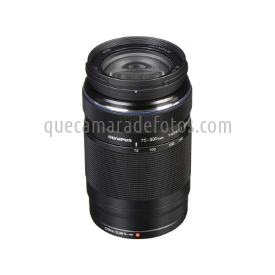 Olympus  M.Zuiko ED 75-300mm f4.8-6.7 II | vista frontal
