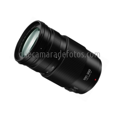 Panasonic  Lumix G Vario 100-300mm F4-5.6 II Power OIS | vista frontal