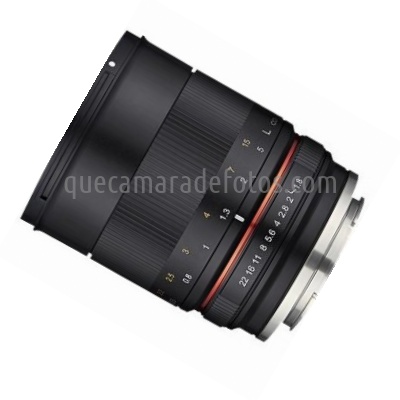 Rokinon  85mm F1.8 (Canon EF-M) | vista frontal