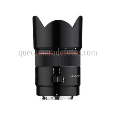 Samyang  AF 75mm F1.8 FE Sony FE | vista frontal
