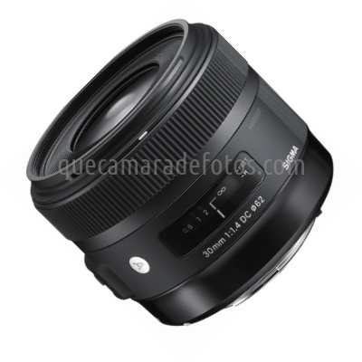 Sigma 30mm F1.4 DC HSM Art Canon EF | vista frontal