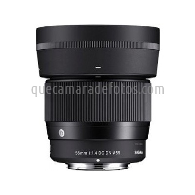 Sigma 56mm F1.4 DC DN C (EOS M) | vista frontal