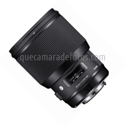Sigma  85mm F1.4 DG HSM Art Canon EF | vista frontal
