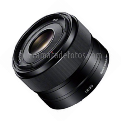 Sony E 35mm F1.8 OSS | vista frontal