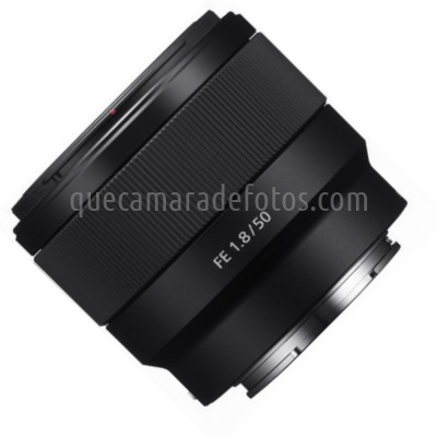 Sony  FE 50mm F1.8 | vista frontal