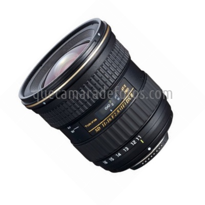 Tokina  AT-X Pro 11-16mm f2.8 DX II F(DX) | vista frontal