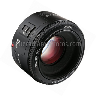 Yongnuo 50mm f/1.8 | vista frontal